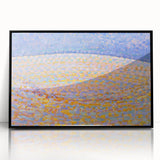 Modern Wall Art - Dune III by Piet Mondrian - Pastel Pointillist Decor