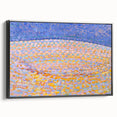 Modern Wall Art - Dune III by Piet Mondrian - Pastel Pointillist Decor