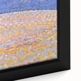Modern Wall Art - Dune III by Piet Mondrian - Pastel Pointillist Decor