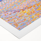 Modern Wall Art - Dune III by Piet Mondrian - Pastel Pointillist Decor