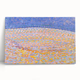 Modern Wall Art - Dune III by Piet Mondrian - Pastel Pointillist Decor