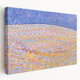 Modern Wall Art - Dune III by Piet Mondrian - Pastel Pointillist Decor