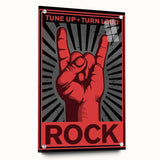 Rock On with Retro Wall Art: Vintage Rock Poster Art