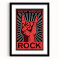 Rock On with Retro Wall Art: Vintage Rock Poster Art