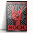 Rock On with Retro Wall Art: Vintage Rock Poster Art