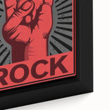 Rock On with Retro Wall Art: Vintage Rock Poster Art