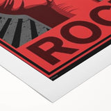 Rock On with Retro Wall Art: Vintage Rock Poster Art