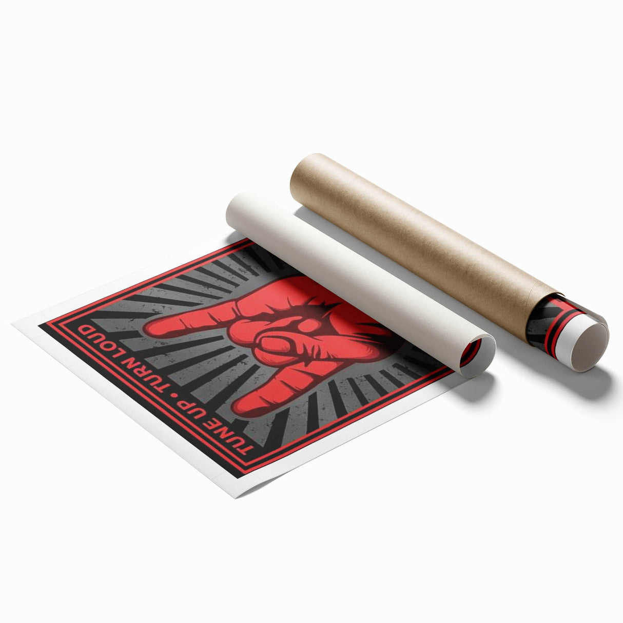 Rock On with Retro Wall Art: Vintage Rock Poster Art
