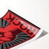 Rock On with Retro Wall Art: Vintage Rock Poster Art