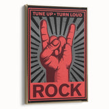 Rock On with Retro Wall Art: Vintage Rock Poster Art