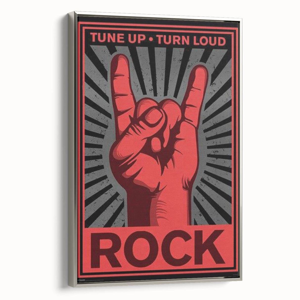 Rock On with Retro Wall Art: Vintage Rock Poster Art