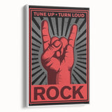 Rock On with Retro Wall Art: Vintage Rock Poster Art