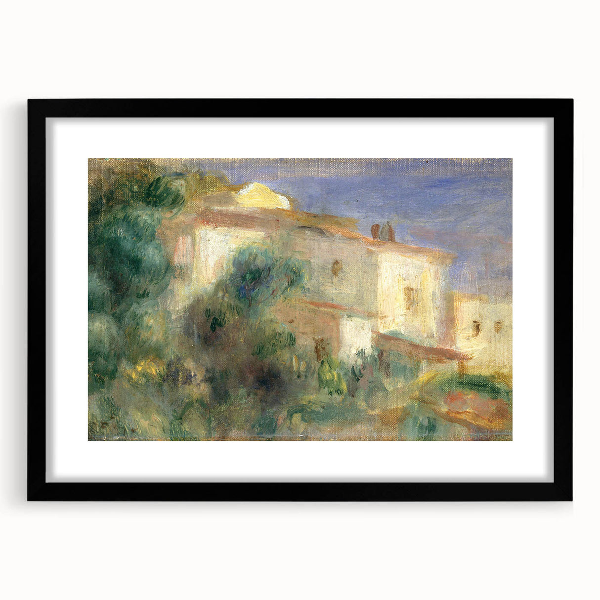 Impressionist Wall Art – Autumn Trees and Golden Light