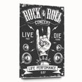 Rock & Roll Retro Wall Art: Vintage Concert Poster