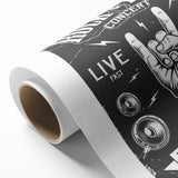 Rock & Roll Retro Wall Art: Vintage Concert Poster