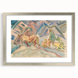 Expressionist Art - Wood Collection by Arnold Peter Weisz-Kubínčan