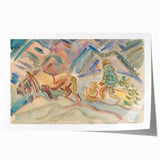 Expressionist Art - Wood Collection by Arnold Peter Weisz-Kubínčan