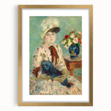 Impressionism Wall Art: Mlle Charlotte Berthier by Renoir Prints
