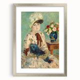 Impressionism Wall Art: Mlle Charlotte Berthier by Renoir Prints