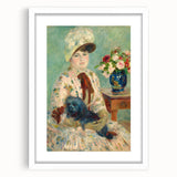 Impressionism Wall Art: Mlle Charlotte Berthier by Renoir Prints