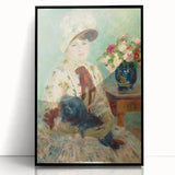 Impressionism Wall Art: Mlle Charlotte Berthier by Renoir Prints