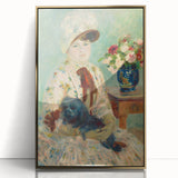 Impressionism Wall Art: Mlle Charlotte Berthier by Renoir Prints