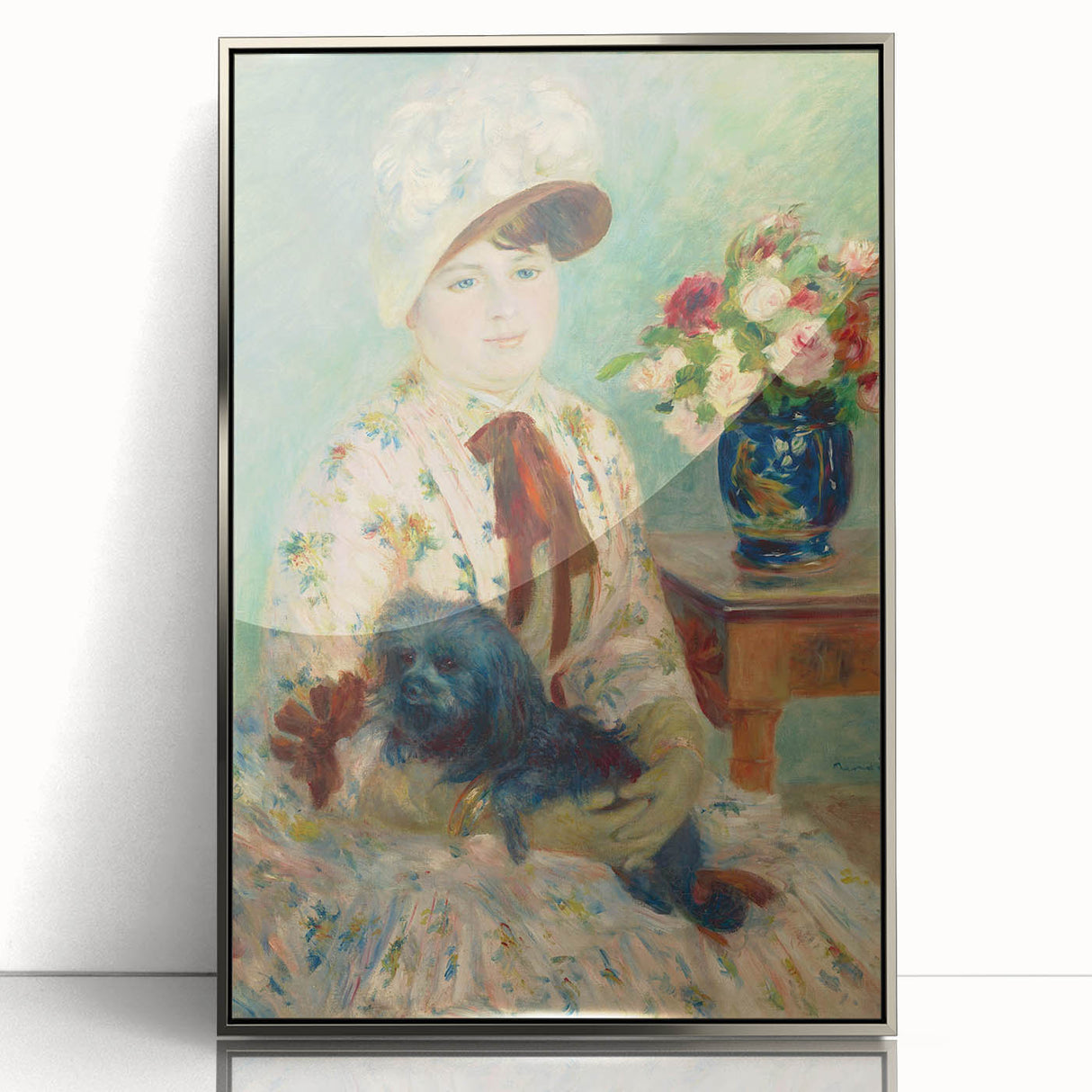 Impressionism Wall Art: Mlle Charlotte Berthier by Renoir Prints