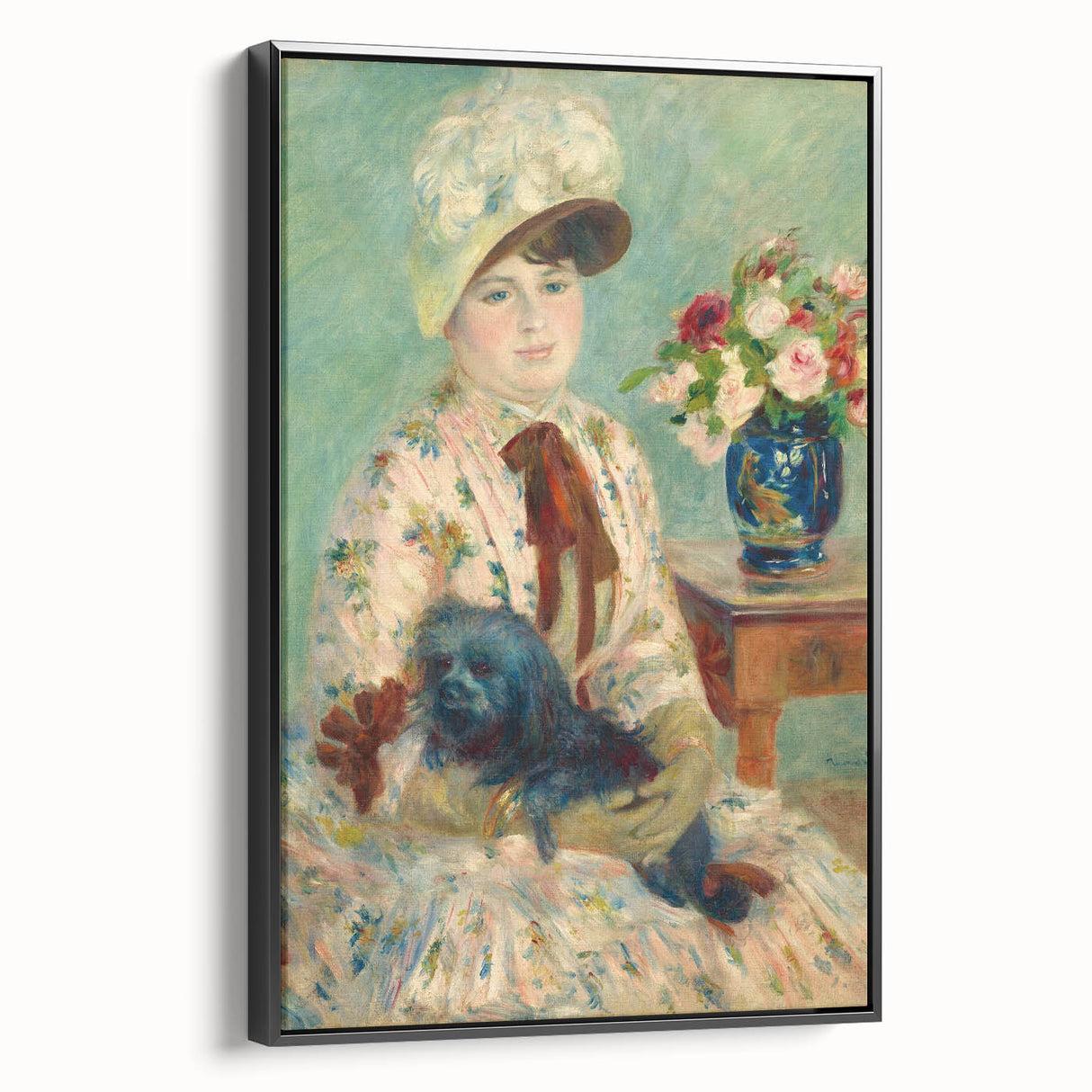 Impressionism Wall Art: Mlle Charlotte Berthier by Renoir Prints