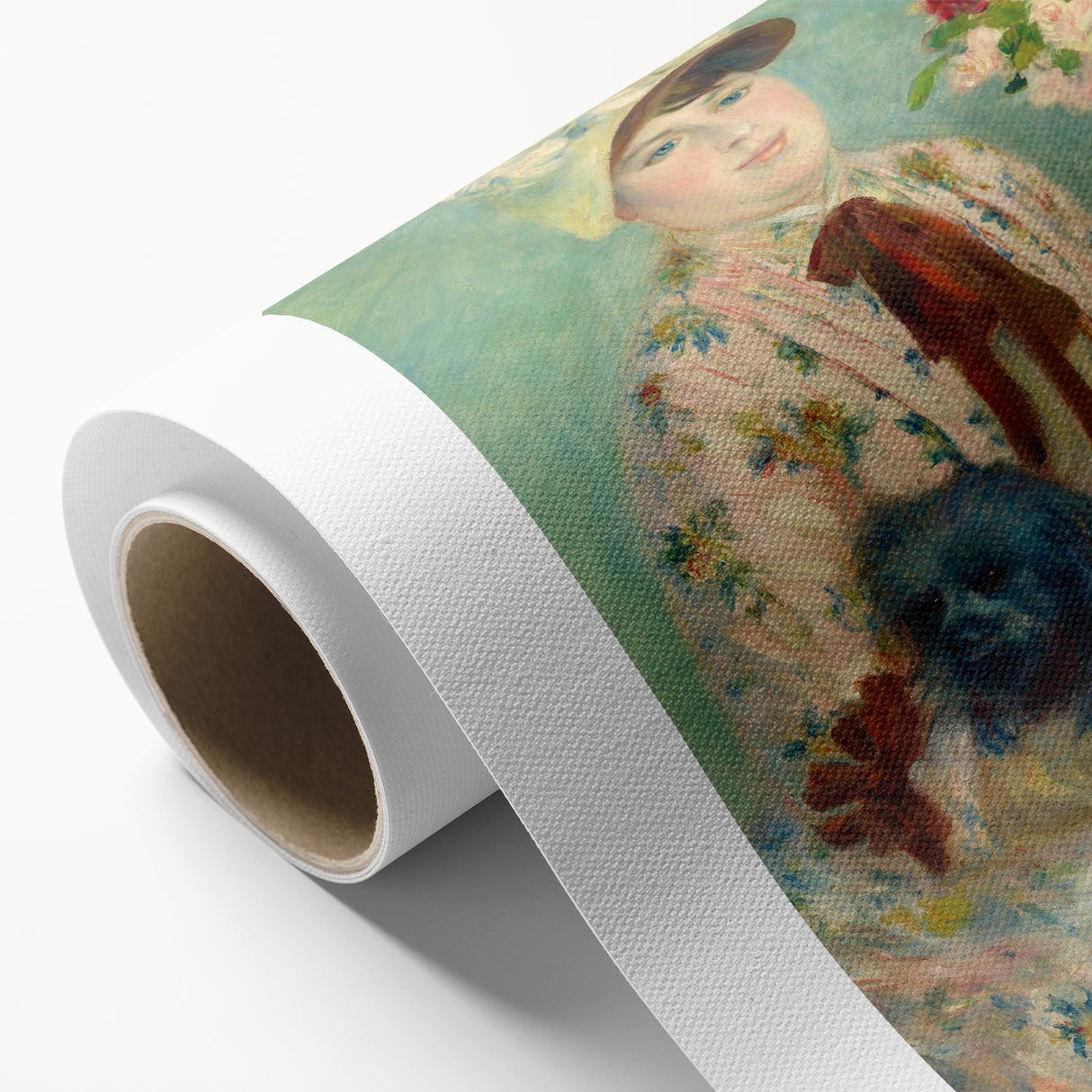 Impressionism Wall Art: Mlle Charlotte Berthier by Renoir Prints