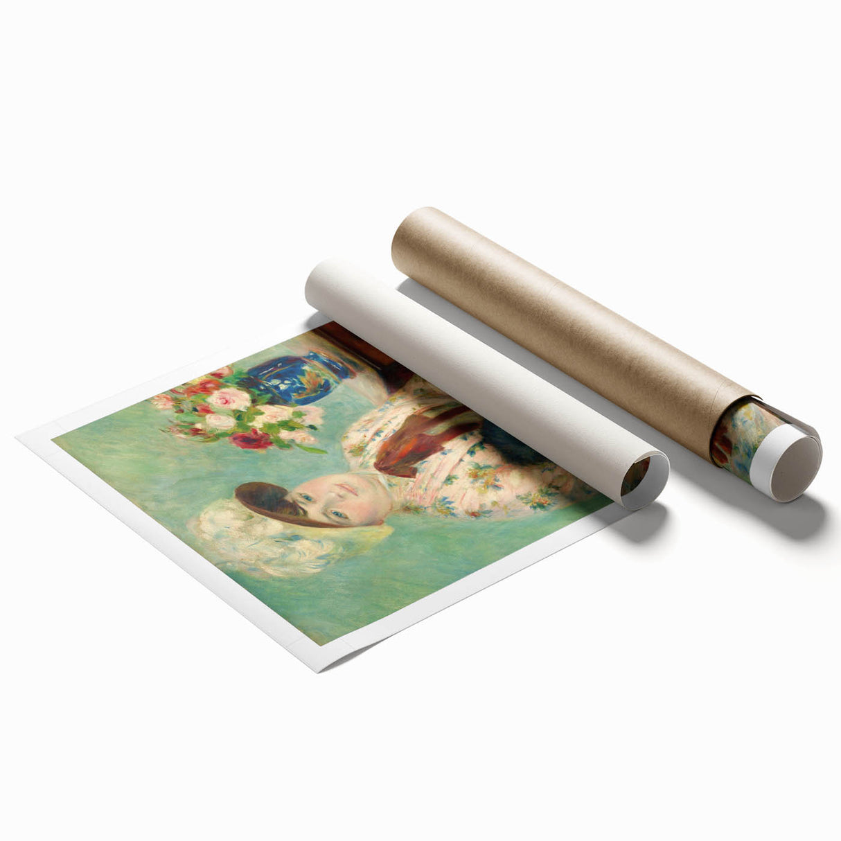 Impressionism Wall Art: Mlle Charlotte Berthier by Renoir Prints