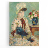 Impressionism Wall Art: Mlle Charlotte Berthier by Renoir Prints