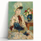 Impressionism Wall Art: Mlle Charlotte Berthier by Renoir Prints