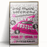 Retro Wall Art - Vintage Poster of Rocky Hill Band with Stevie Vaughan