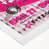 Retro Wall Art - Vintage Poster of Rocky Hill Band with Stevie Vaughan