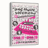 Retro Wall Art - Vintage Poster of Rocky Hill Band with Stevie Vaughan