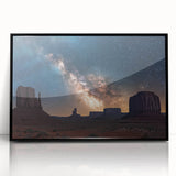 Framed acrylic landscape artwork showcasing dramatic cliffs with a striking black frame, ideal for modern home decor and nature enthusiasts. Perfect for adding a touch of elegance to any room.