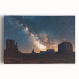 Stretched canvas artwork showcasing a vibrant coastal landscape with dramatic cliffs and serene ocean waves, perfect for modern home decor or beach-themed interiors.