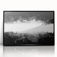 Modern Black and White Abstract Bedroom Wall Art – Framed & Canvas