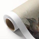 Ethereal Floral Elegance – Modern Neutral Wall Art for Living Room