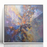 Modern Office Wall Art - Vivid Abstract Corporate Canvas Print