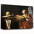 Baroque Art Print – Historical Saint Jerome with Skull