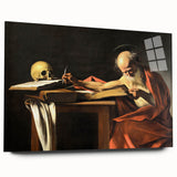 Baroque Art Print – Historical Saint Jerome with Skull