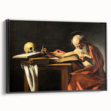 Baroque Art Print – Historical Saint Jerome with Skull