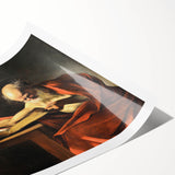 Baroque Art Print – Historical Saint Jerome with Skull