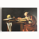 Baroque Art Print – Historical Saint Jerome with Skull