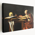 Baroque Art Print – Historical Saint Jerome with Skull