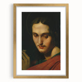 Neoclassical Art Print of Saint John the Evangelist - Ingres Portrait