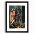 Expressionist Fashion Art – Kirchner’s Needlework Salon Wall Print