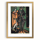 Expressionist Fashion Art – Kirchner’s Needlework Salon Wall Print