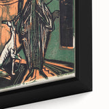 Expressionist Fashion Art – Kirchner’s Needlework Salon Wall Print